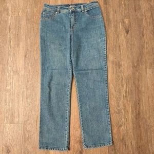Charter Club Jean Shop Ladies Blue Jeans, Size 4PS, Petite, Classic Straight